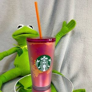 NWT 2022 Festive Floral Soft Touch Tumbler